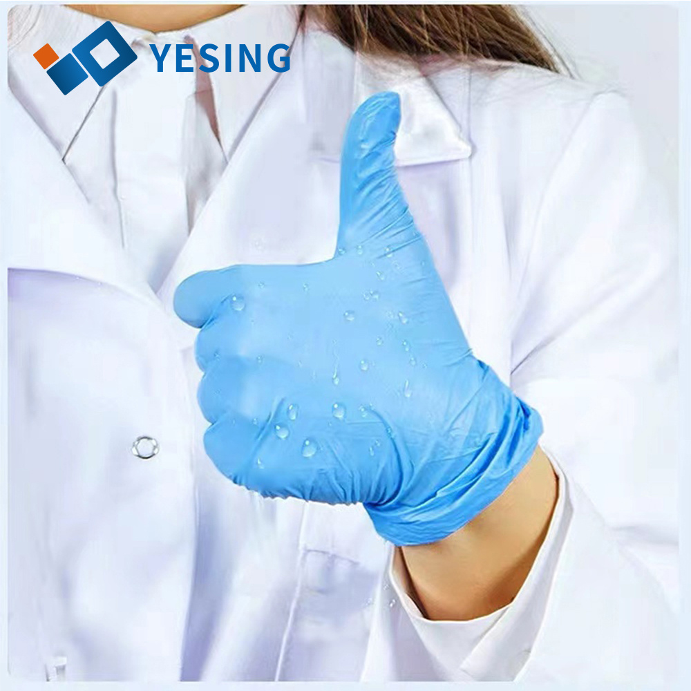 Yesing供应商医用乙烯检验手套非无菌一次性PVC检验手套无粉末
