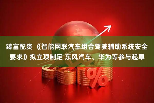 臻富配资 《智能网联汽车组合驾驶辅助系统安全要求》拟立项制定 东风汽车、华为等参与起草