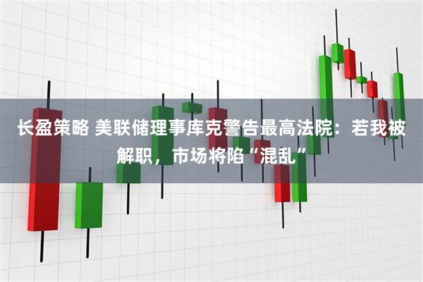 长盈策略 美联储理事库克警告最高法院：若我被解职，市场将陷“混乱”